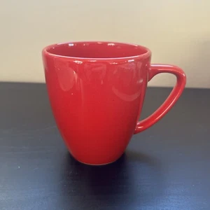 Vintage Waechtersbach Mug  Red 12 oz Germany 4 H x 3.4 round - Picture 1 of 5