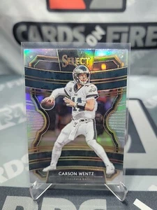 2019 Select Silver Concourse Carson Wentz Philadelphia eagles - Picture 1 of 2