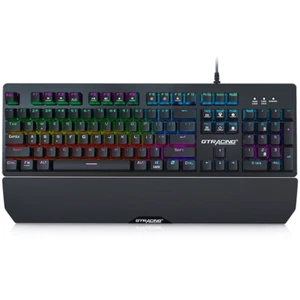 GTRACING Mechanical Gaming Keyboard with Wrist Rest, RGB Lighting,Tactile switch - Bild 1 von 6