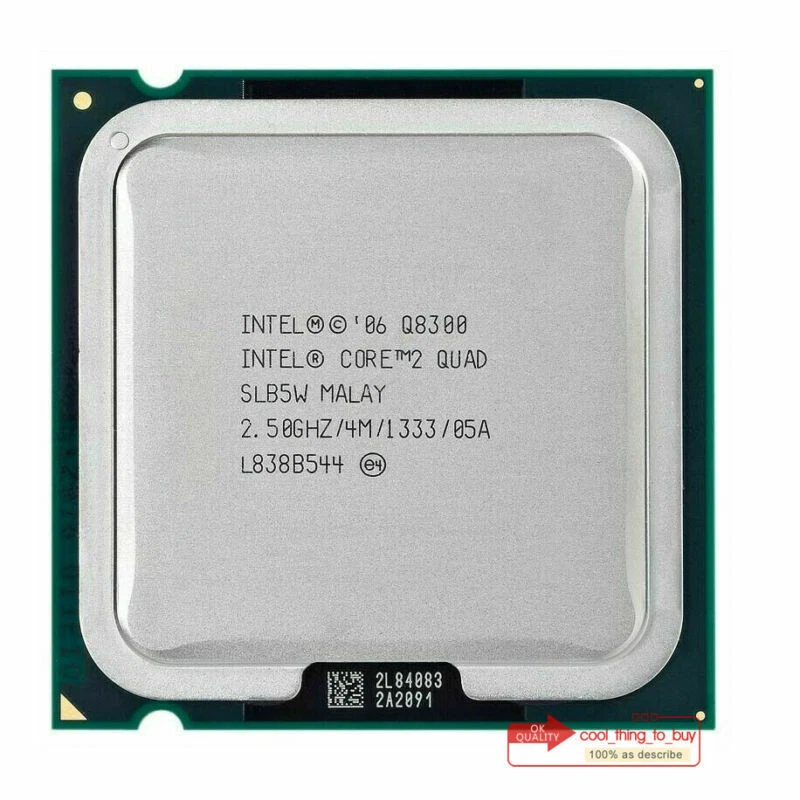 CPU Intel Core 2 Quad Q9550 Q9400 Q8300 LGA 775 Socket T Processor - Imagen 1 de 1