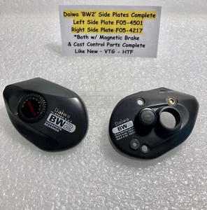 Daiwa Side Plates w/ Parts ~ BW2 Bait Caster ~ See Item Description For Details - Picture 1 of 3
