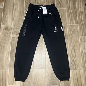 Nike New Orleans Pelicans NBA Authentics Black Sweat Pants Mens Size Medium Dri - Picture 1 of 9