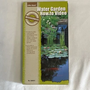 Little Giant - Water Garden: How to Video (2001 VHS Tape) - Picture 1 of 7