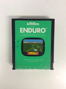 Enduro (Atari 2600, 1983) Authentic Cartridge Only - Picture 1 of 4
