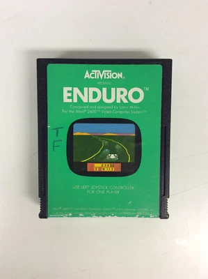 Enduro (Atari 2600, 1983) Authentic Cartridge Only - Image 1 of 4