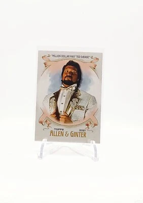 2021 Topps Heritage WWE - Allen & Ginter Ted DiBiase Base Card - Image 1 of 2