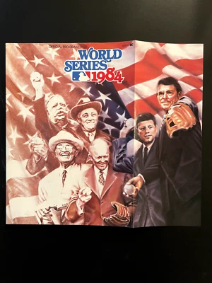 1984 Detroit Tigers World Series 78 Cards, 4 Placemats, 3 Programs + Ticket Stub - Image 1 of 4