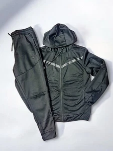 Unisex sweatsuit hoodie jogger Tracksuit 2pcs Free Shipping - Picture 1 of 4