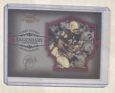 Larry Csonka Legendary Contenders Playoff 2004 #737/750 Dolphins Donruss #LC-7 - Image 1 of 2
