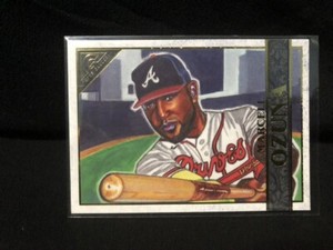 2020 Topps Gallery Marcell Ozuna Card # 7 Atlanta Braves