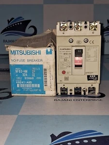 Interruptor sin fusibles Mitsubishi NF63-HW 3 polos AC32A (nuevo) - Imagen 1 de 10