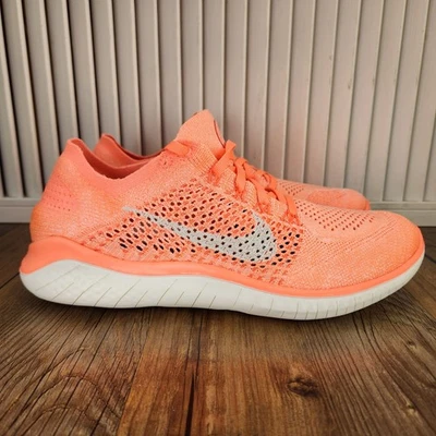 Nike Free RN Flyknit 2018 Mujer Talla 10 Carmesí Pulso Zapatos para Correr 942839-801 Foto 1 de 4