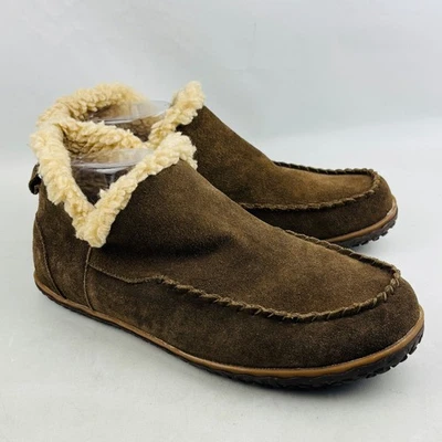 Minnetonka Taren Bootie Slippers Womens 10 Autumn Brown Lined Indoor Outdoor - Image 1 of 4