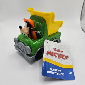 Disney Junior Mickey Funhouse Goofys Dump Truck Plastic Toy Car Vehicle - Picture 1 of 7
