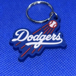 Los Angeles Dodgers Soft Schlüsselanhänger Key Chain Souvenir | Blau, Weiß & Rot - Bild 1 von 6