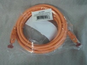 LINKWARE CABLE CAT 6A SSTP LSOH ORANGE SNAGLESS AVEC FICHE DE TEST 3M NEUF - Bild 1 von 2