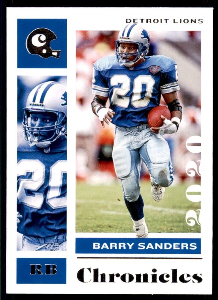 2020 Panini Chronicles Barry Sanders Detroit Lions #33 - Image 1 of 2