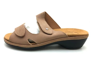 Nadine Damen Sandale Sandalette Pantolette Braun Gr. 42 (UK 8) - Bild 1 von 5