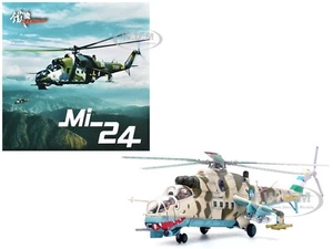 MIL MI-24V HIND HELICOPTER "AZERBAIJANI AF" 1/72 DIECAST BY PANZERKAMPF 14005 PA - Picture 1 of 5