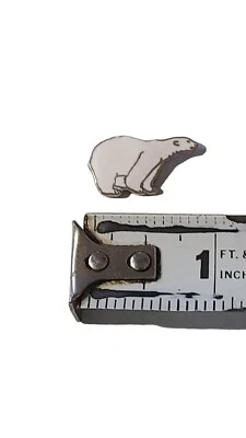 Nuevo Oso Polar Blanco Polo Norte Ártico Vacaciones Animal Solapa Pin Tie Tack  Foto 1 de 4