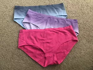 PINK By Victoria Secret Women's Large Panty HIPHUGGER Hipster 3 Pk Underwear NEW - Picture 1 of 11