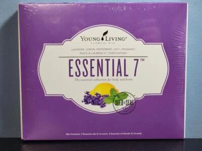 Juego de 7 aceites esenciales Young Living - Peace & Calming II, Joy, PanAway, menta Foto 1 de 4