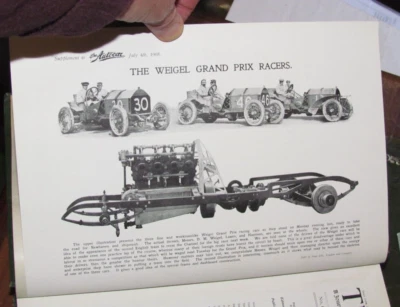 1908 THE AUTOCAR JOURNAL MECHANICAL ROAD CARRIAGE CAR TRANSPORT 21 AERONAUTICS - Image 1 of 4