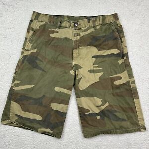 Dickies Work Shorts Men’s Size 34 Camo Camouflage Relaxed Pockets Workwear Low