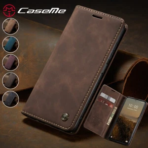 Leather Wallet Case Card Magnetic Flip Cover for Xiaomi Redmi Note 13/13 Pro+ - Picture 1 of 33