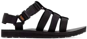 Sandalias Teva Dorado para mujer Reino Unido 9 UE 42 negras de lona aventura caminar al aire libre - Imagen 1 de 4