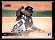2021 Stadium Club #SCBA-YM Yermin Mercedes Autographs