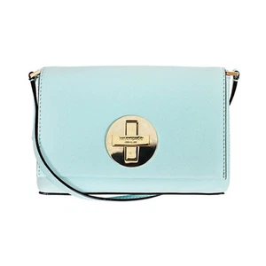 Borsa a tracolla Kate Spade SALLY Newbury Lane Grace blu in pelle saffiano - Foto 1 di 4