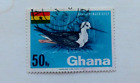 Ghana #297 Used/VF, Black winged Stilt, 1967, 50np