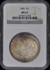 1882 Morgan Dollar S$1 NGC MS63