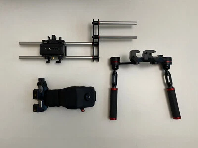 Manfrotto Sympla camera shoulder rig with upgraded full 501 PL base plate block - Image 1 of 4