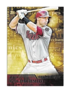 2015 Topps Series 1 PAUL GOLDSCHMIDT Archetypes -ARIZONA DIAMONDBACKS- #A-7 - Picture 1 of 1