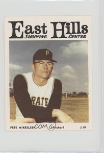 1966 East Hills Shopping Center Pittsburgh Pirates Pete Mikkelsen #19