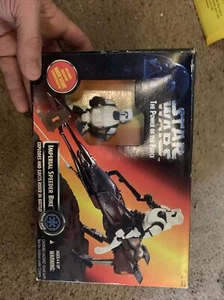 1995 Star Wars POTF Imperial Speeder Bike W /Biker Scout Stormtrooper NEW Sealed - Picture 1 of 7