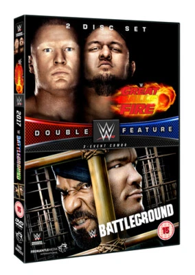 WWE: Great Balls of Fire 2017/Battleground 2017 DVD (2017) Samoa Joe cert 15 2 - Image 1 of 2