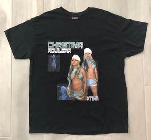 VINTAGE RARE HTF ROYELLE CHRISTINA AGUILERA XTINA XXL 2XL MENS BLACK T-SHIRT  - Picture 1 of 12