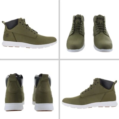 Timberland Hombres KILLINGTON MID LACE Oliva Nubuck Botas Talla 12 Nuevas en Caja Foto 1 de 4