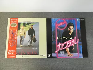 Rain Man / Cocktail - Set of 2 - Laser Disc - JAPAN LD Tom Cruise - Picture 1 of 12