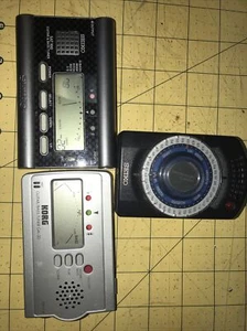 Vintage Seiko Quartz Metronom SQ50 & 2 Tuner Seiko SAT 100 Korg GA30 - Bild 1 von 7