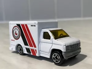 Vintage Matchbox Ford Box Truck Fire Dept 1998 1/80 Loose Rare! - Picture 1 of 7