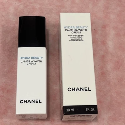 CHANEL Hydra Beauty Camellia Water Cream Illuminating Hydrating Fluid 30ml NEW - Image 1 of 4