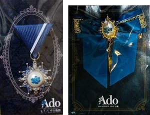 Ado Japan Tour VIP Merch Brosche Anstecknadeln 2er Set offizielle Sammlerstücke neu - Bild 1 von 4