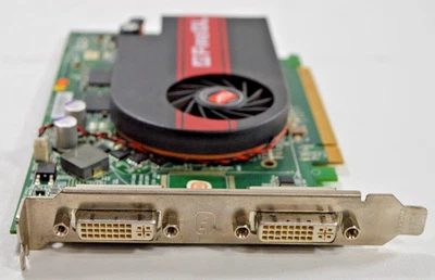 Tarjeta de gráficos Dell ATI FireGL V3400 GDDR3 PCIe Dual DVI 128 MB / 0YG666 Foto 1 de 4