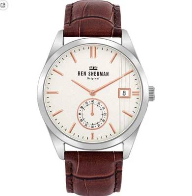 Reloj Ben Sherman Hombre • Spitalfields Heritage • 43mm • Cuarzo • 3ATM • WB039T Foto 1 de 4