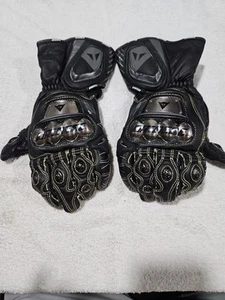 Dainese full metal gloves D1 sz L - Picture 1 of 12