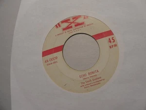 The Smith Brothers - Echo Bonita / The Things I Love 7" Single 45 RPM X Label - Imagen 1 de 4
